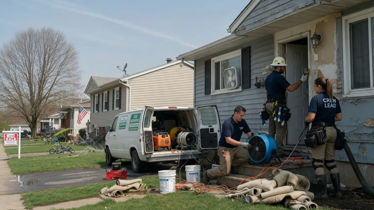 Flood Cleanup in Paincourtville, LA near me