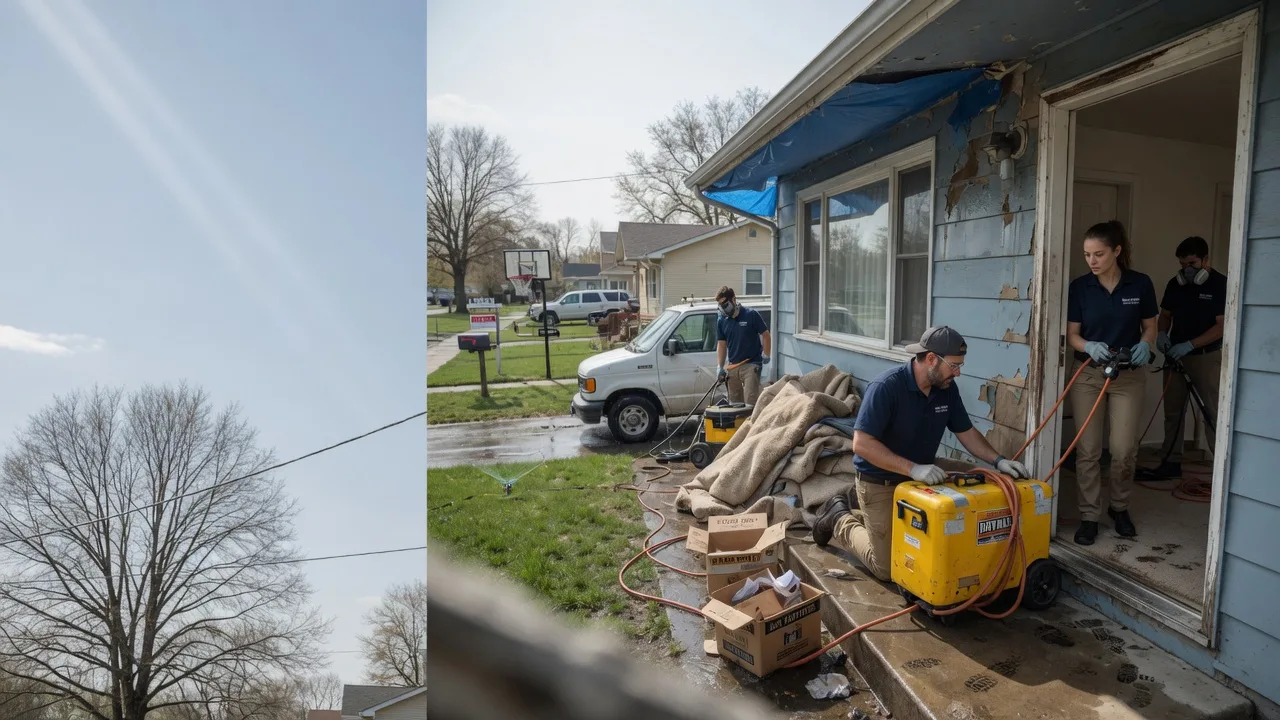 Basement Flood Cleanup in Paincourtville, LA near me